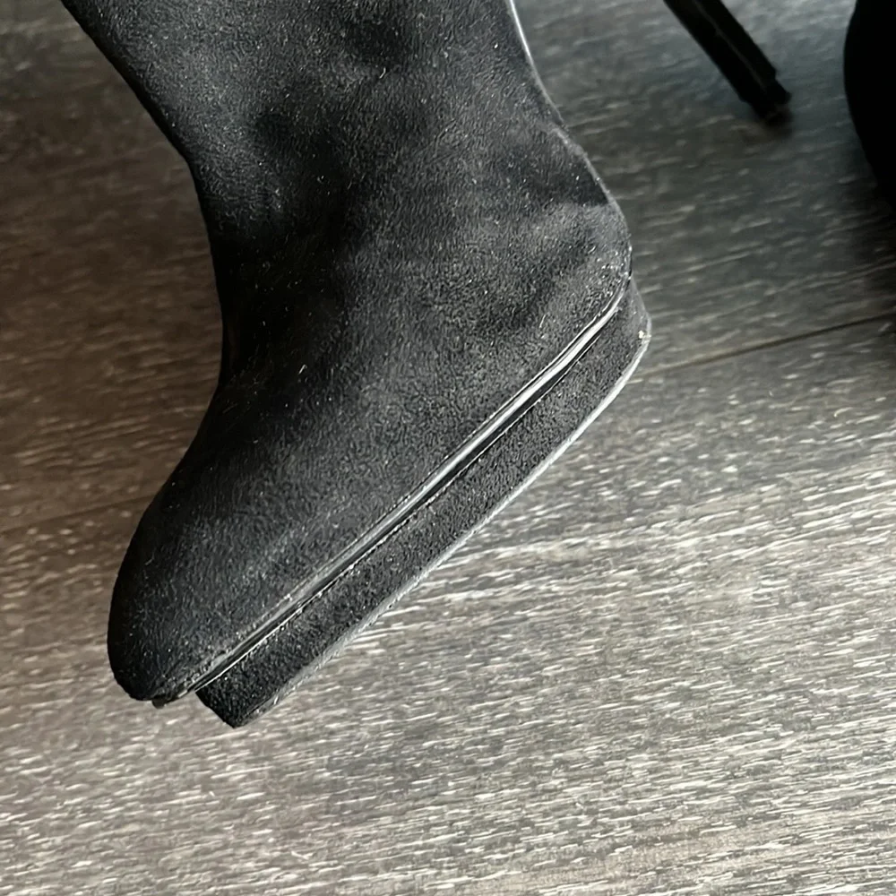Zara Woman black heel booties - Picture 7 of 10